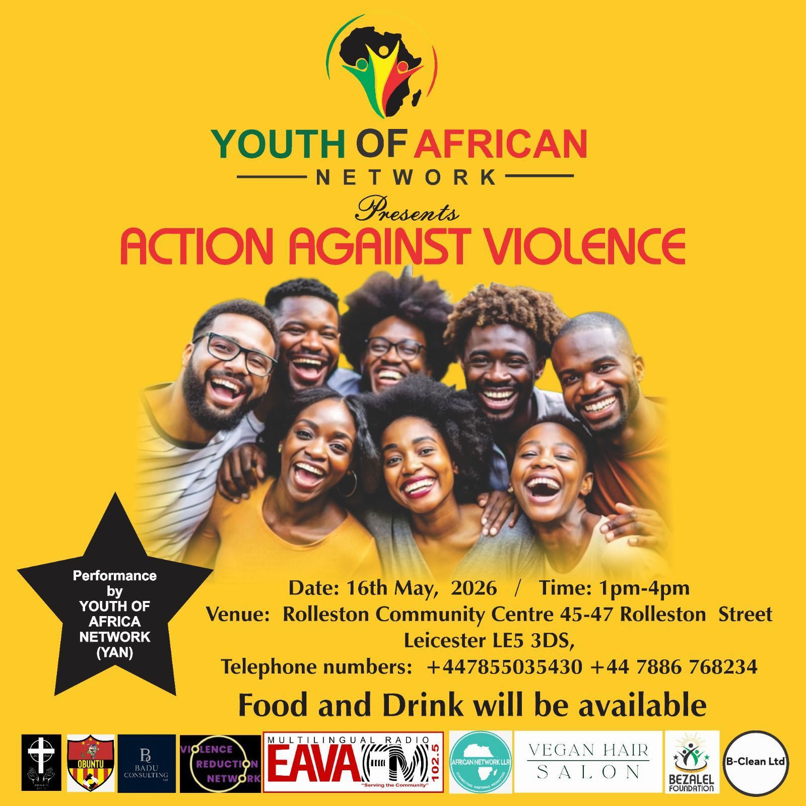 Featured Image for “Youth of African Network Presents: Action Against Violence”